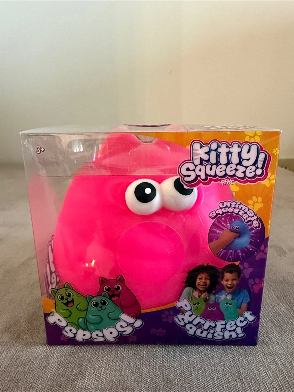 SmushMart Scented Red Apple & Kitty Squeeze Fidget Toys | New